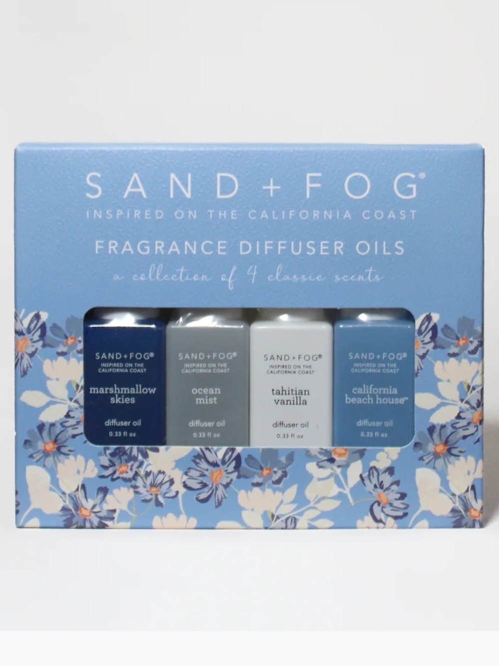 SAND + FOG Fragrance Diffuser Oils - a Collection of 4 Classic Scents